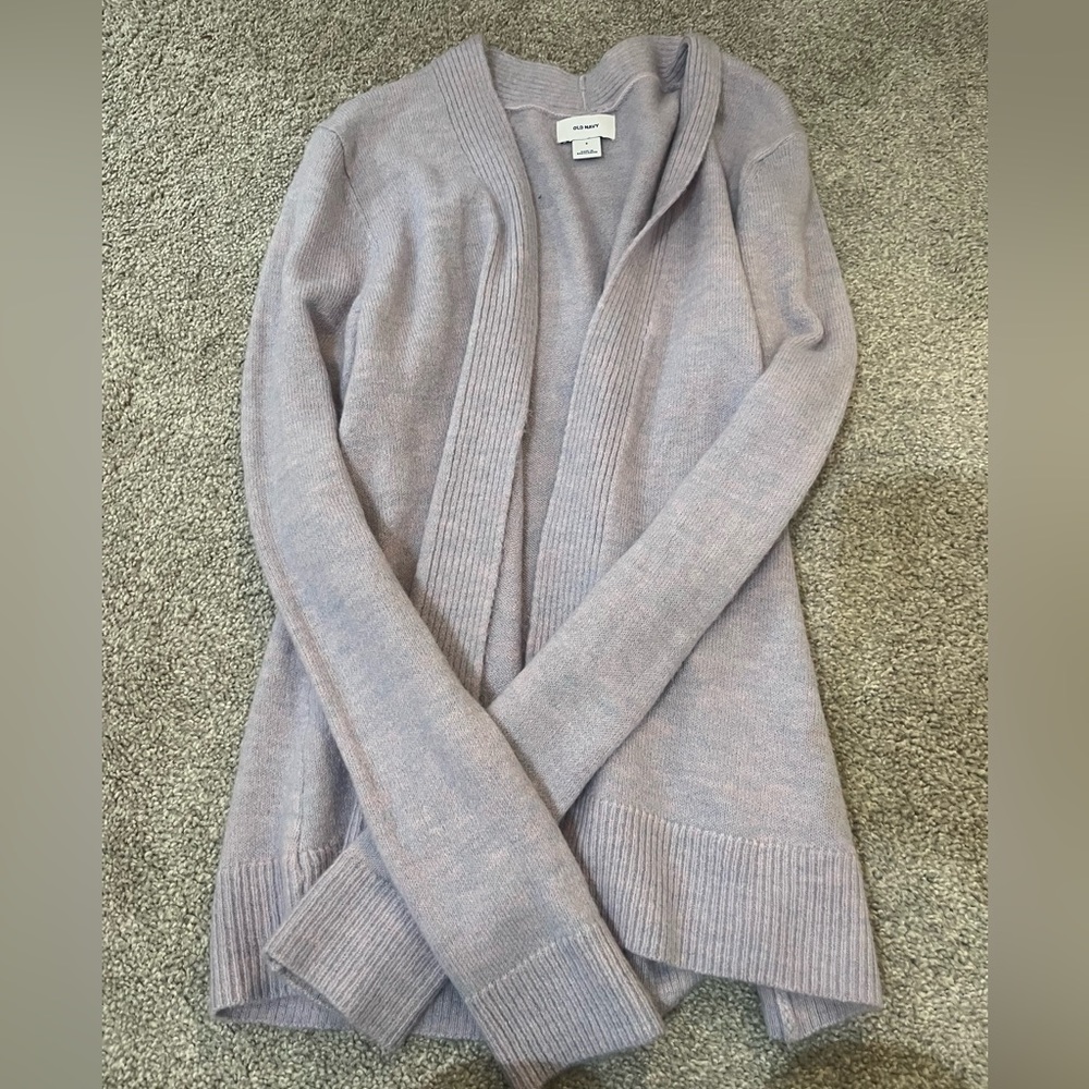 Old Navy lavender cardigan